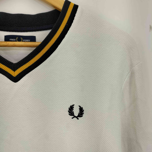フレッドペリー FRED PERRY Vネック チルデン スウェット メンズ JPN:M